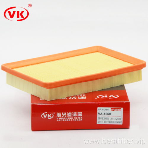 Active Auto Air Filter Factory Direct Sales Wholesale 28113-2D000 28113-2F000